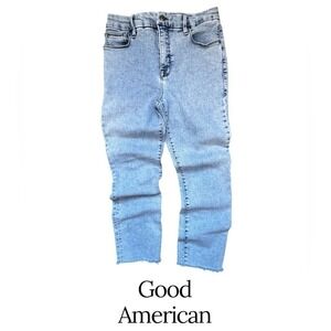 Good‎ American Sky Blue Denim Jeans Size 8